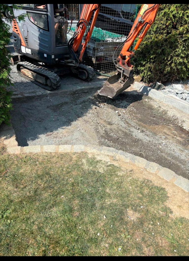 Umbauphase Gartenabteil