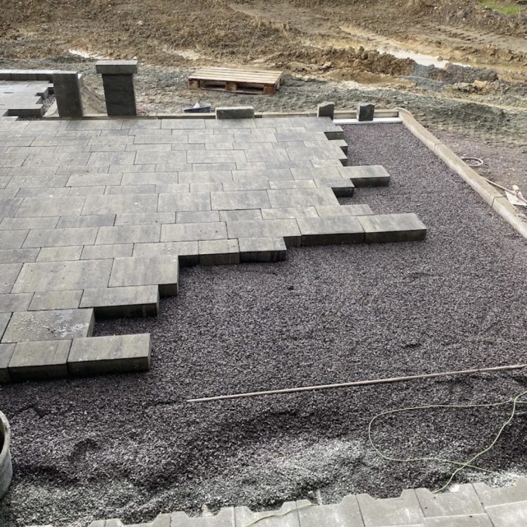 Pflasterarbeiten Terrasse